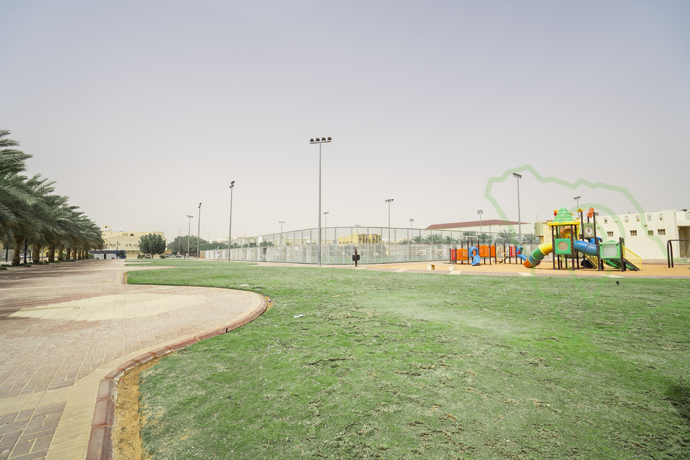 ساحة البلدية بحي المغرزات