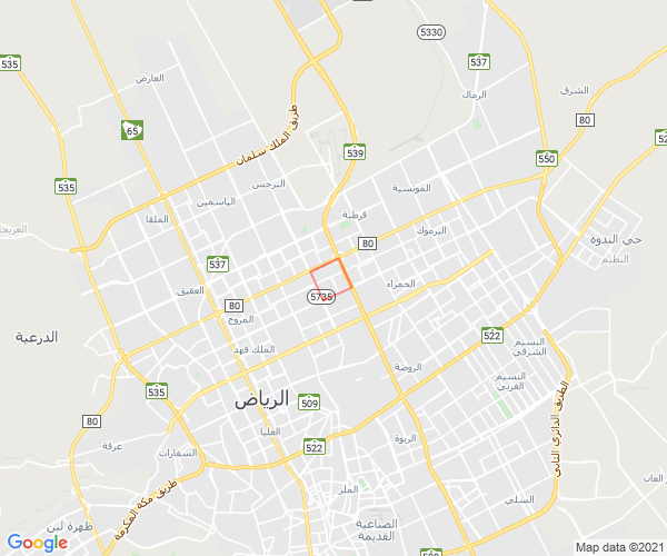 موقع حي الازدهار