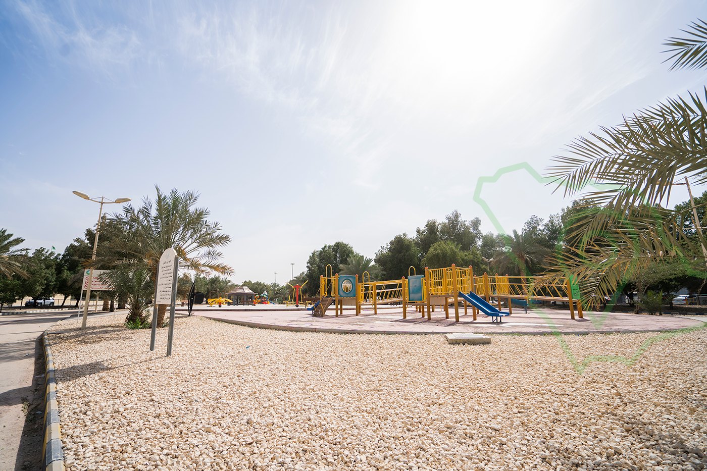 حديقة النهضة في حي الربوة