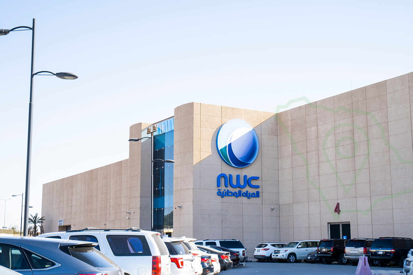 شركة المياه الوطنية بحي الجزيرة 