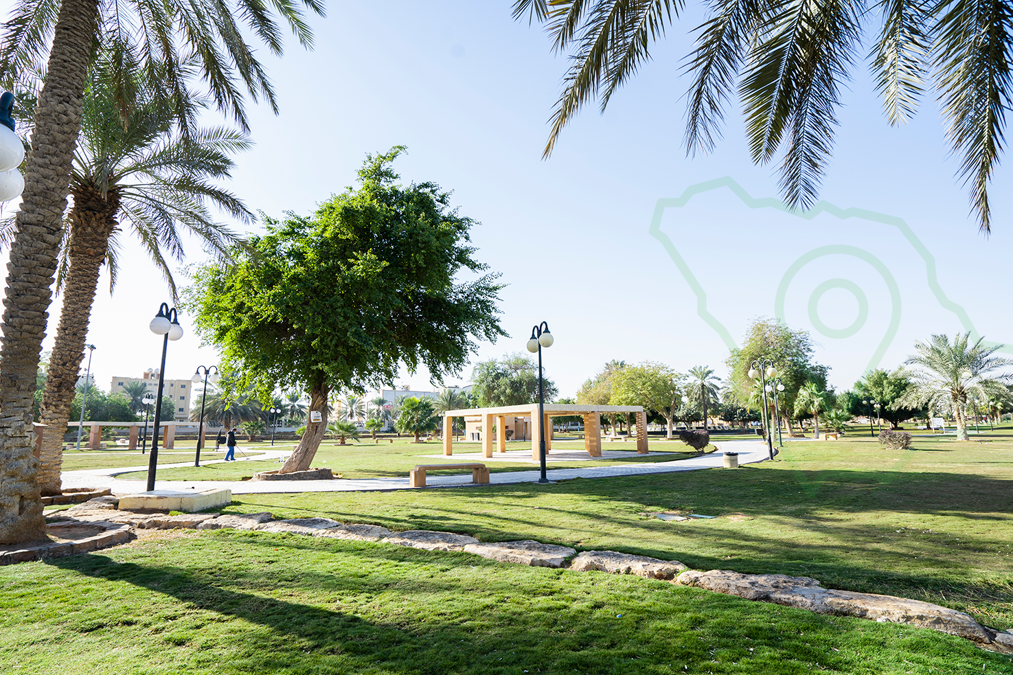 حديقة حي المنصورة