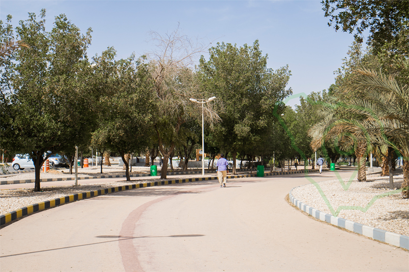ممشى منتزه النهضة