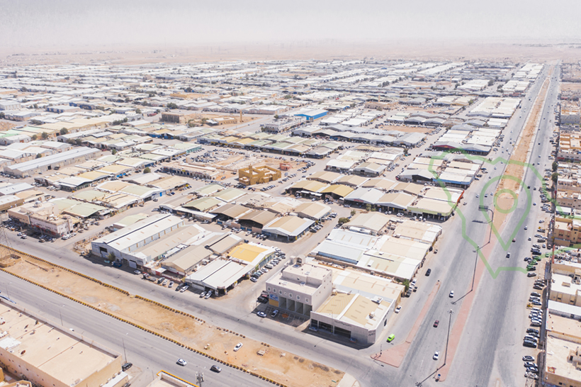 صناعية الشفا جنوب الرياض - تطبيق عقار