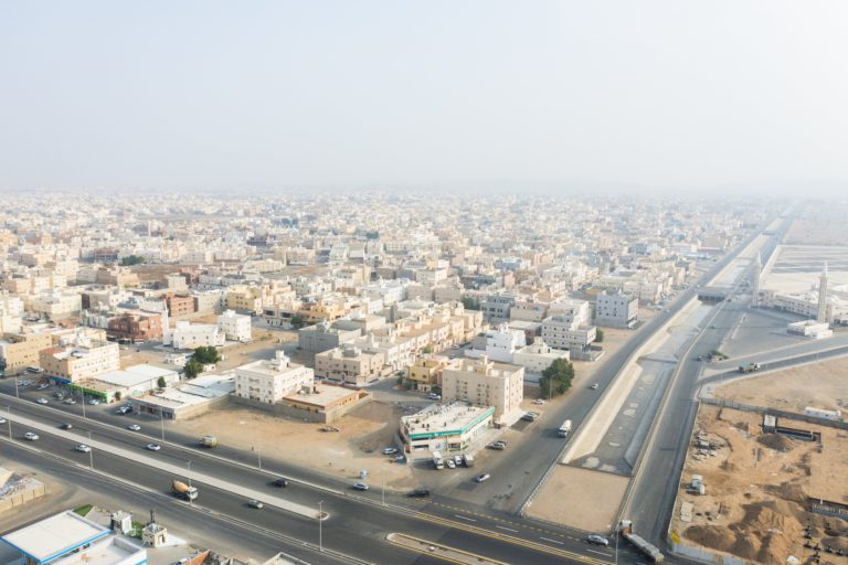 صورة جوية لحي الصالحية في جده