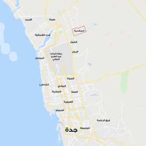 موقع حي الصالحية بمدينة جدة على الخريطة – تطبيق عقار