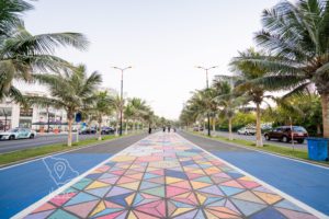 ممشى واجهة جدة في حي الشاطئ بجدة - تطبيق عقار