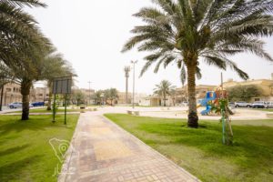 حديقة النزهة في حي البديع بمدينة الدمام - تطبيق عقار
