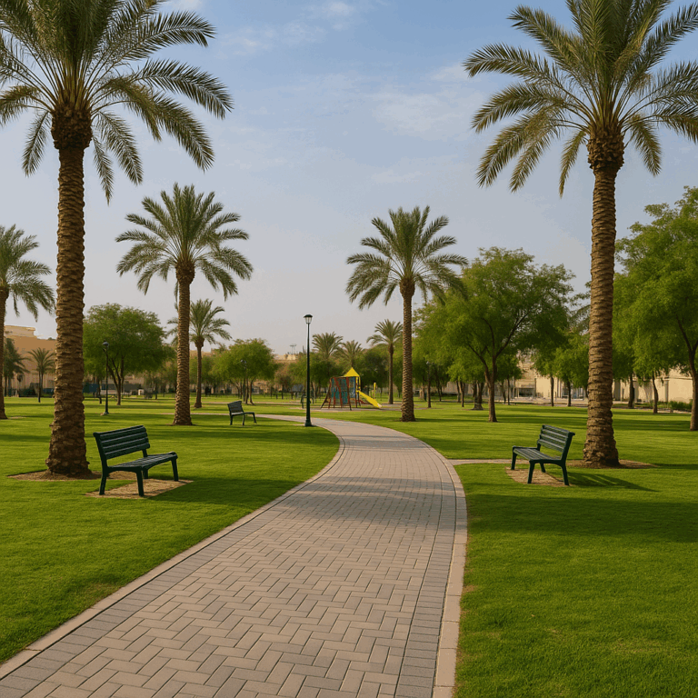 حديقة العزيزية - تطبيق عقار