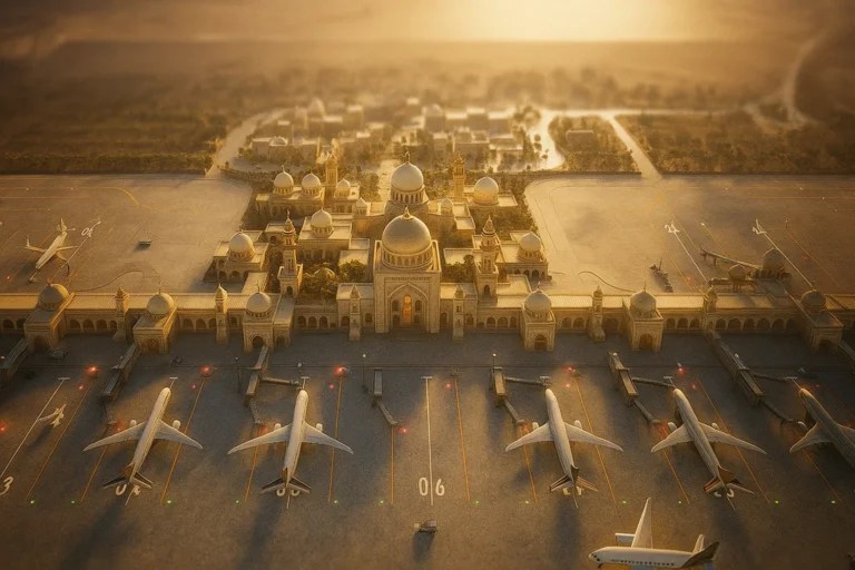 مشروع مطار أبها الجديد - تطبيق عقار